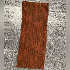 NWT Zara Jacquard Midi Skirt